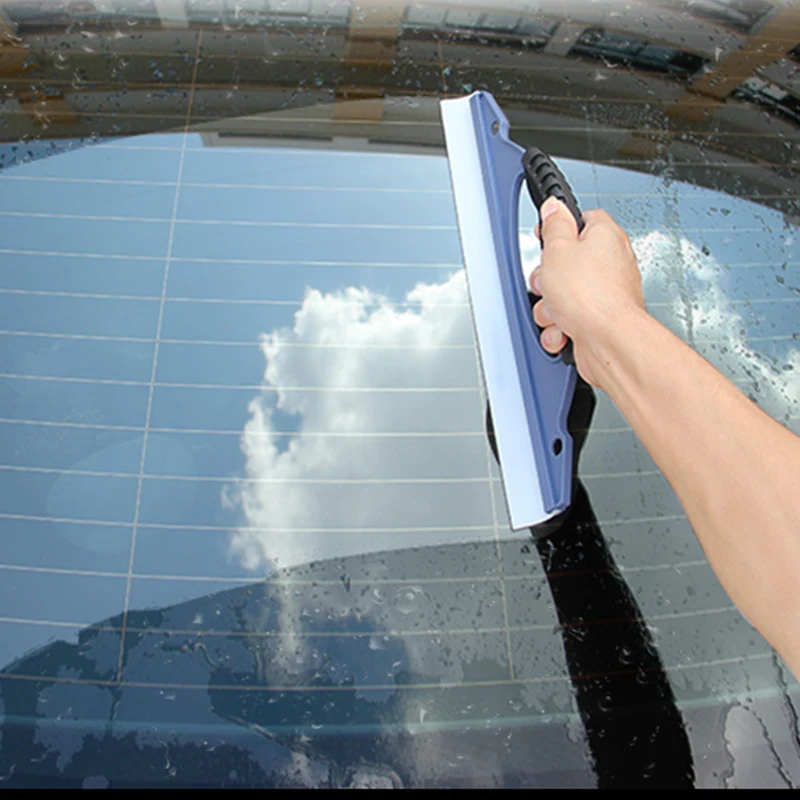 

Стеклоочиститель автомобильный силиконовый, скребок для мытья окон автомобиля, с силиконовым гелем