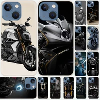 silicone soft coque shell case for apple iphone 13 12 11 pro x xs max xr 6 6s 7 8 plus mini se 2020 black classic motorcycle