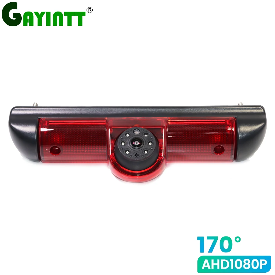 170° 1080P AHD Vehicle Brake Light Rear View Camera For Fiat Ducato 2006-2015 3Gen Citroen Jumper/Peugeot Boxer Transporter Van