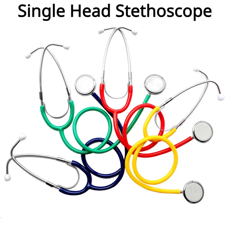 

3PCS Portable Single Head Stethoscope Medical Professional Cardiology Stethoscope Household Health Monitors for Doctor Nurse