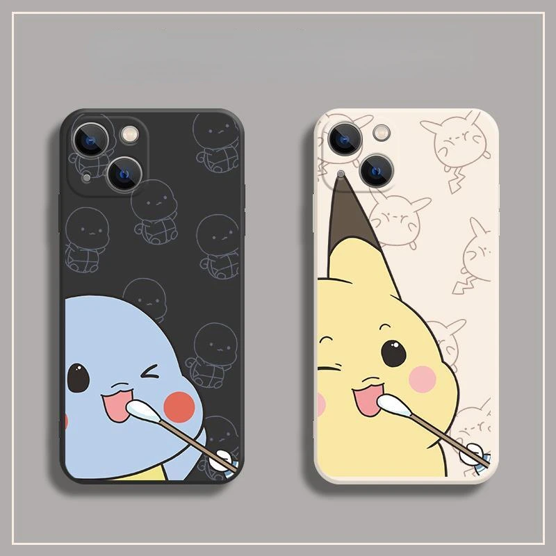 

Bandai Disney New Cartoon Phone Case Shockproof Protective Cover for Iphone 13 12 11 Pro Mini XS MAX X XR Silicone Soft Cover