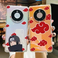 bandai naruto akatsuki anime phone case for samsung a51 a52 a71 a12 for redmi 7 9 9a for huawei honor8x 10i clear case