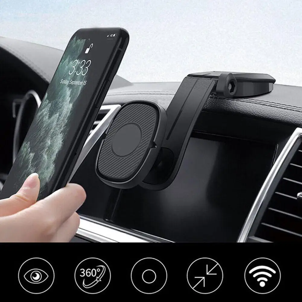 

Magnetic Car Phone Holder foldable Smartphone stands Mount Gravity magnet Support For iPhone 13 12 11 X Samsung