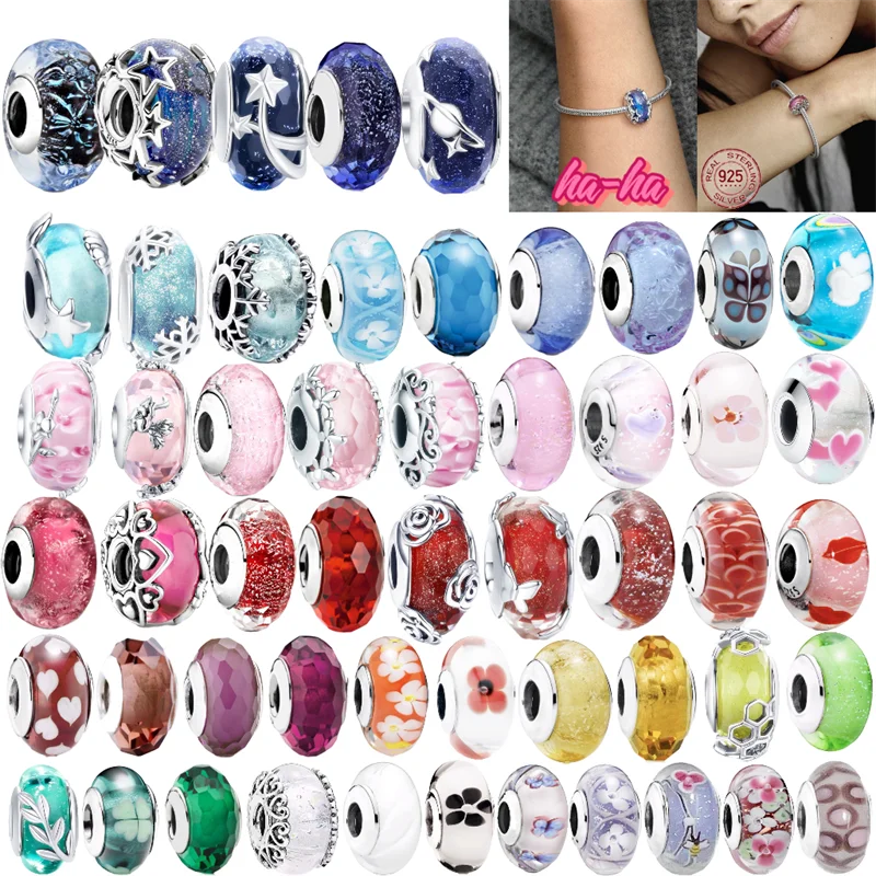 Шарм-бусина из серебра 925 пробы