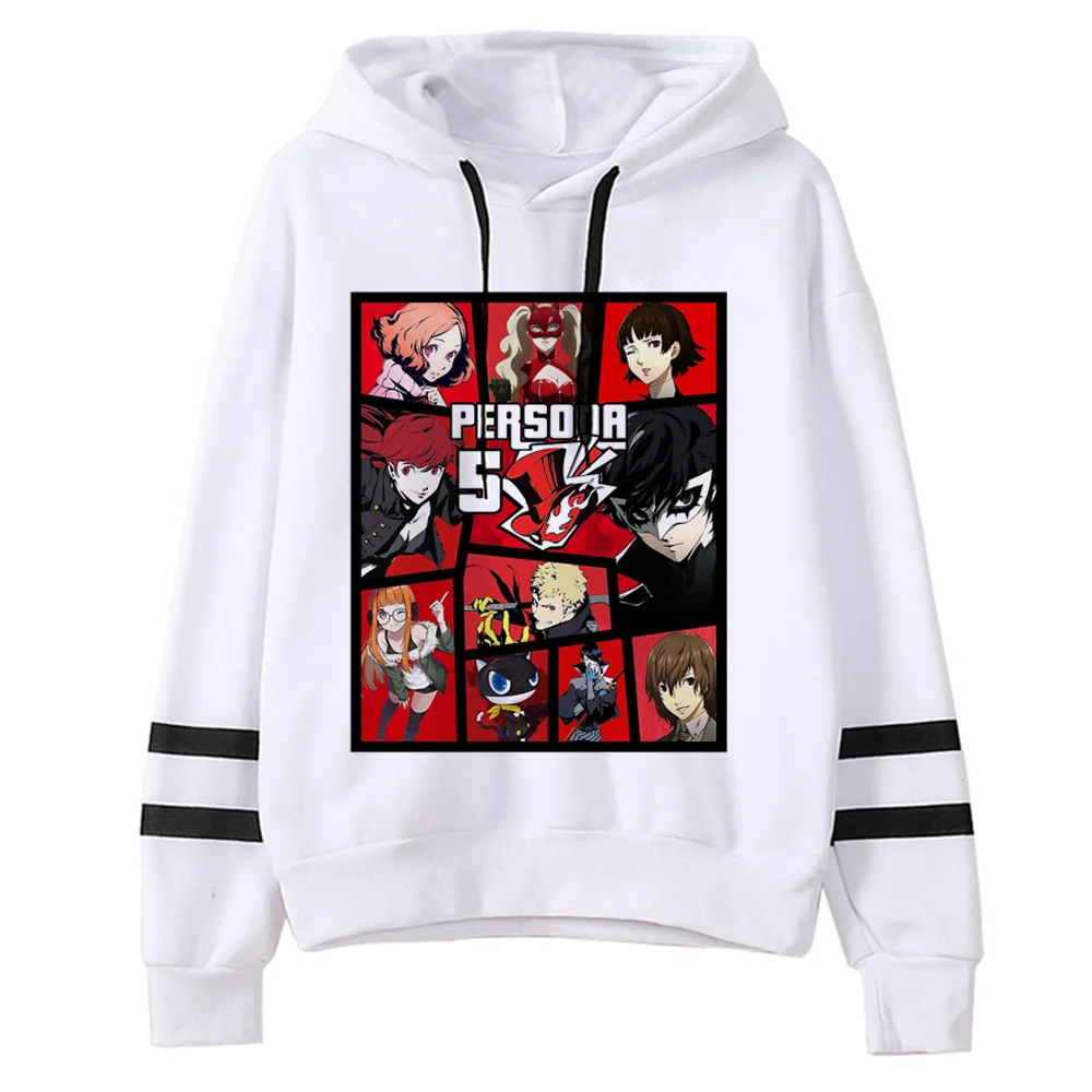 

Худи женское с рисунком аниме Persona 5, уличная одежда, 2023