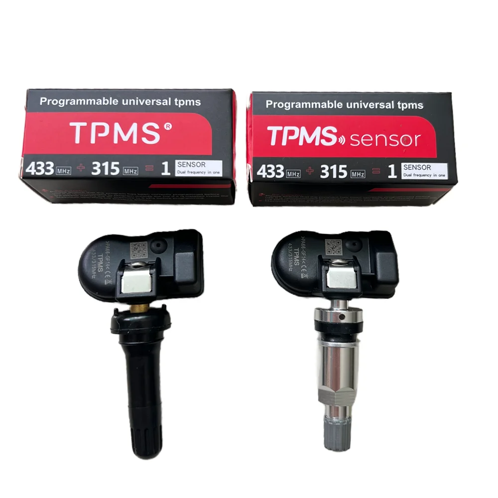 Фото Программируемые датчики TPMS MS 2в1, 433 МГц + 315 МГц, программируемые TS501 TS408 TS508 TS601 TS608 ITS600E MK808TS MK808S-TS MP808TS №1