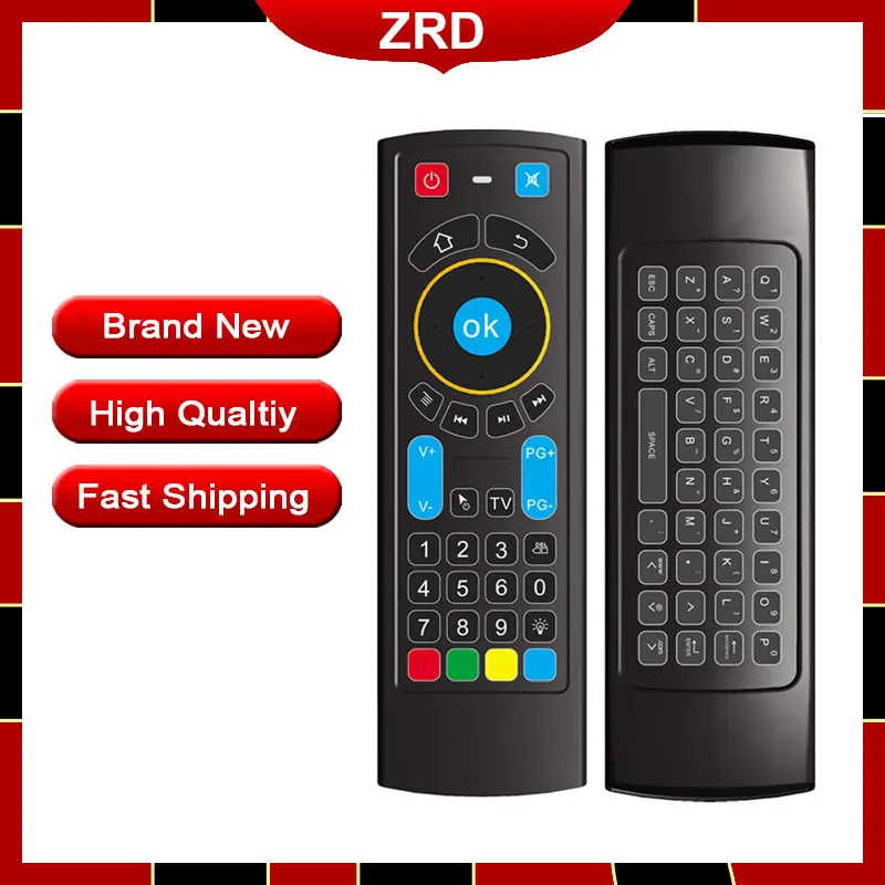 New CR3 Bluetooth Keyboard Smart Remote Control for Fire TV 