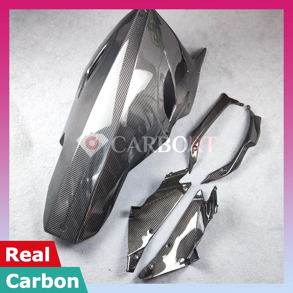 

For BMW S1000RR Carbon Fiber Belly Pan Lower Under Fairing Cowl 2019 2020 2021 2022 Shroud Guard Protection Cover Panel Parts