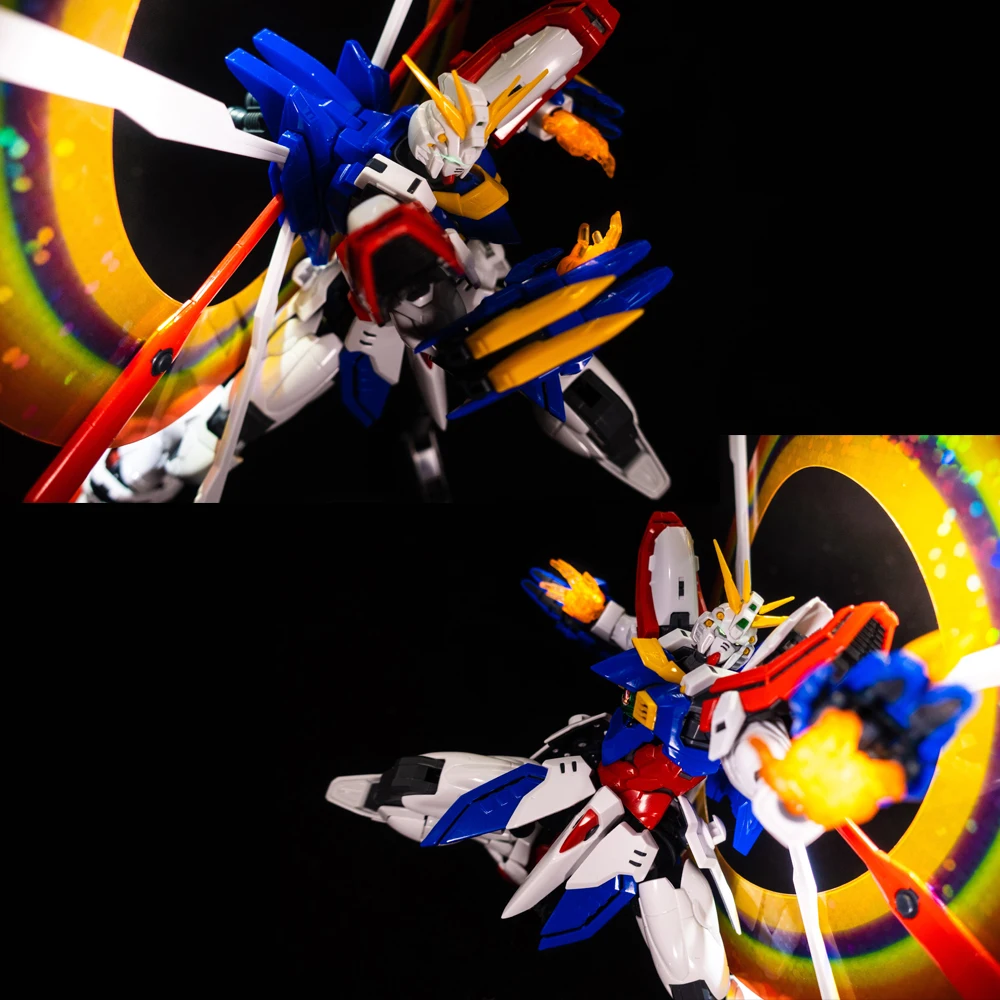 

MJH HIRM 1/100 Строительная модель Бога мобильный истребитель G King of Heart эффекты сборка пластиковая модель комплект экшн-игрушка фигурки подарок