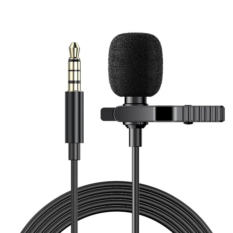 Buttonhole Mini Lavalier Microphone Lapel For Android Mobile Cell Phone PC Smartphone Mikrofon Mic Micro Tie USB Wired Computer images - 6