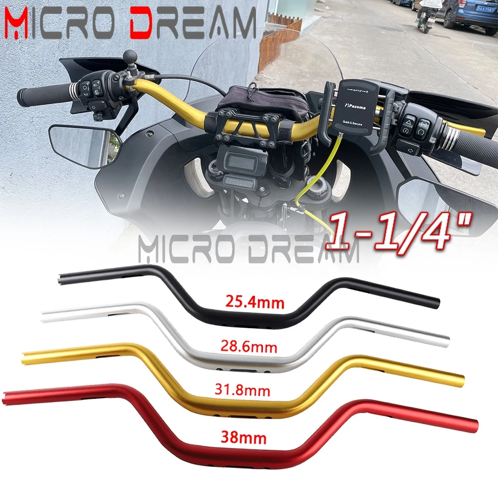 Коническая ручка на руль 25 мм 28 32 38 универсальная для Harley Sportster XL883 XL1200 Street Bob Softail