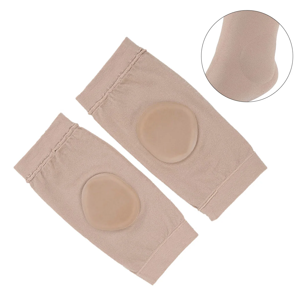 

1 Pair Heel Sleeves Breathable Heel Protector for Fitness Daily Sports Exercise