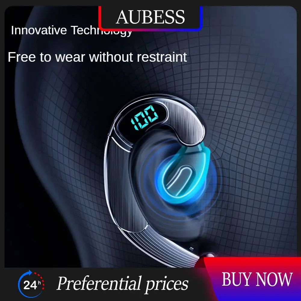 

Transmission Distance 10m Headset Intelligent Digital Display Powerful Chip Wireless Headset Long Range