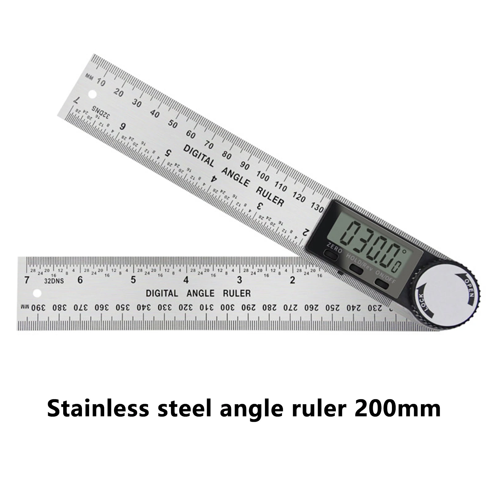 Цифровой транспортир SX000189/SX000190 200 мм транспортир 10 см 180гр ной