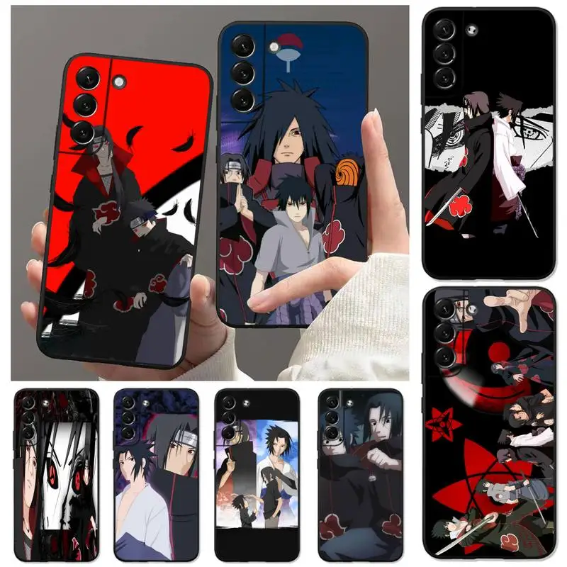 

Популярный чехол для телефона NARUTO Uchiha Itachi Uchiha Sasuke для Samsung Galaxy S22 S21 Ultra S20 FE S10 S9 5G lite 2020