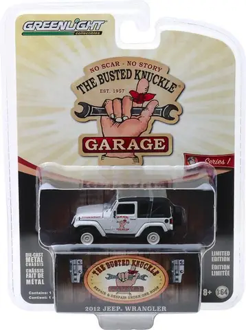 Статичная модель автомобиля Jeep Wrangler Muscle Car 1:64