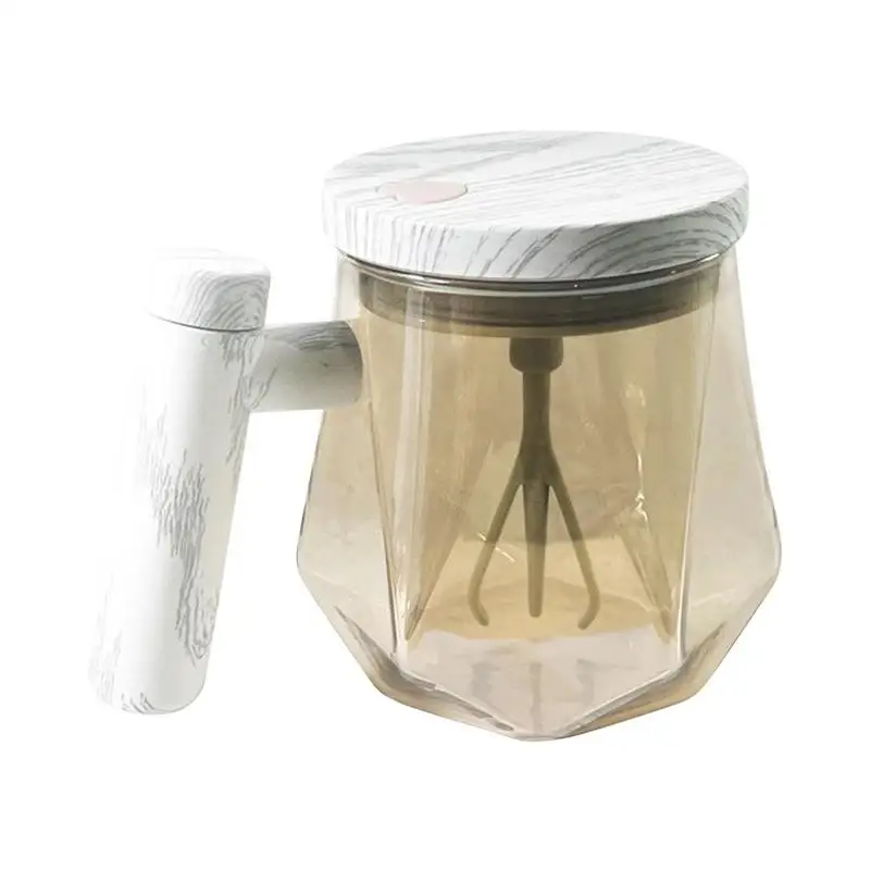

Автоматическая чашка для смешивания кофе/Кружка 400 мл, стеклянная посуда для напитков, кофейная кружка, самоперемешивающаяся чашка, электрическая чашка для смешивания, чайная чашка