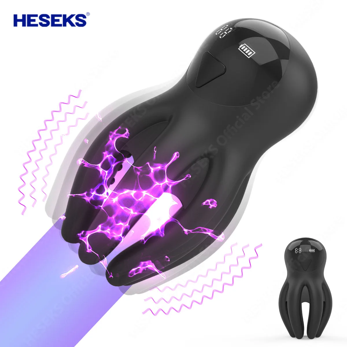 HESEKS вибратор для пениса 10 вибрационный мужской строкер тренировки головки