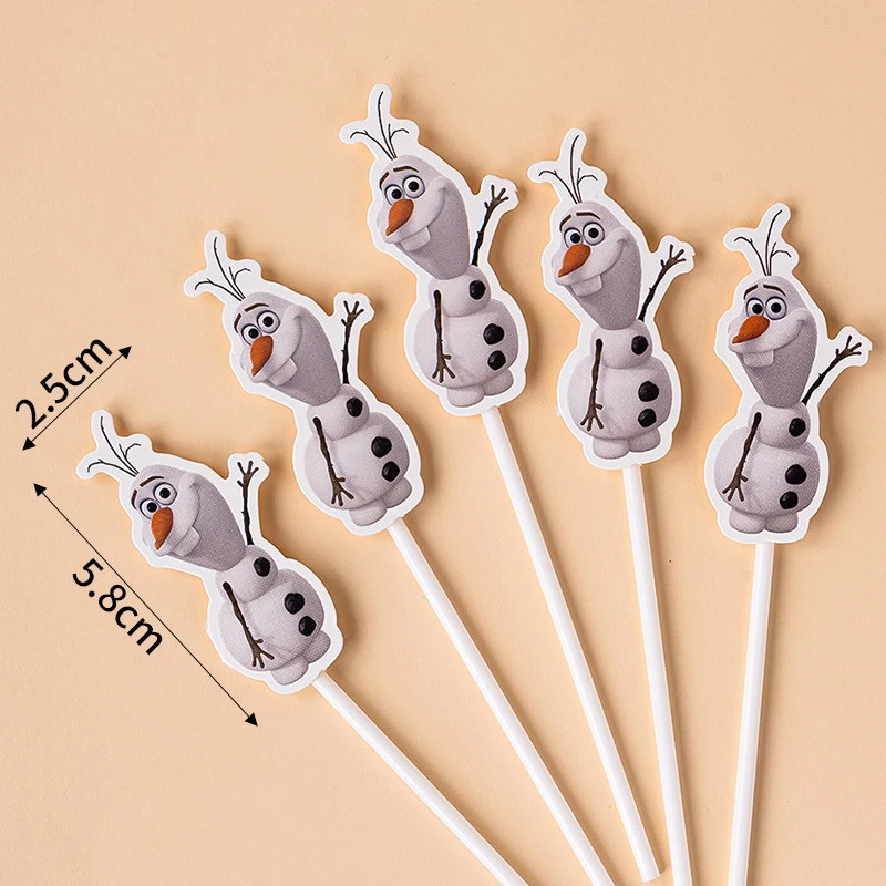 

Вечеринка «Холодное сердце» Диснея, комплект принцессы Эльзы, товары для вечеринок, топпер для торта, украшения для дня рождения, детский подарок для детского душа