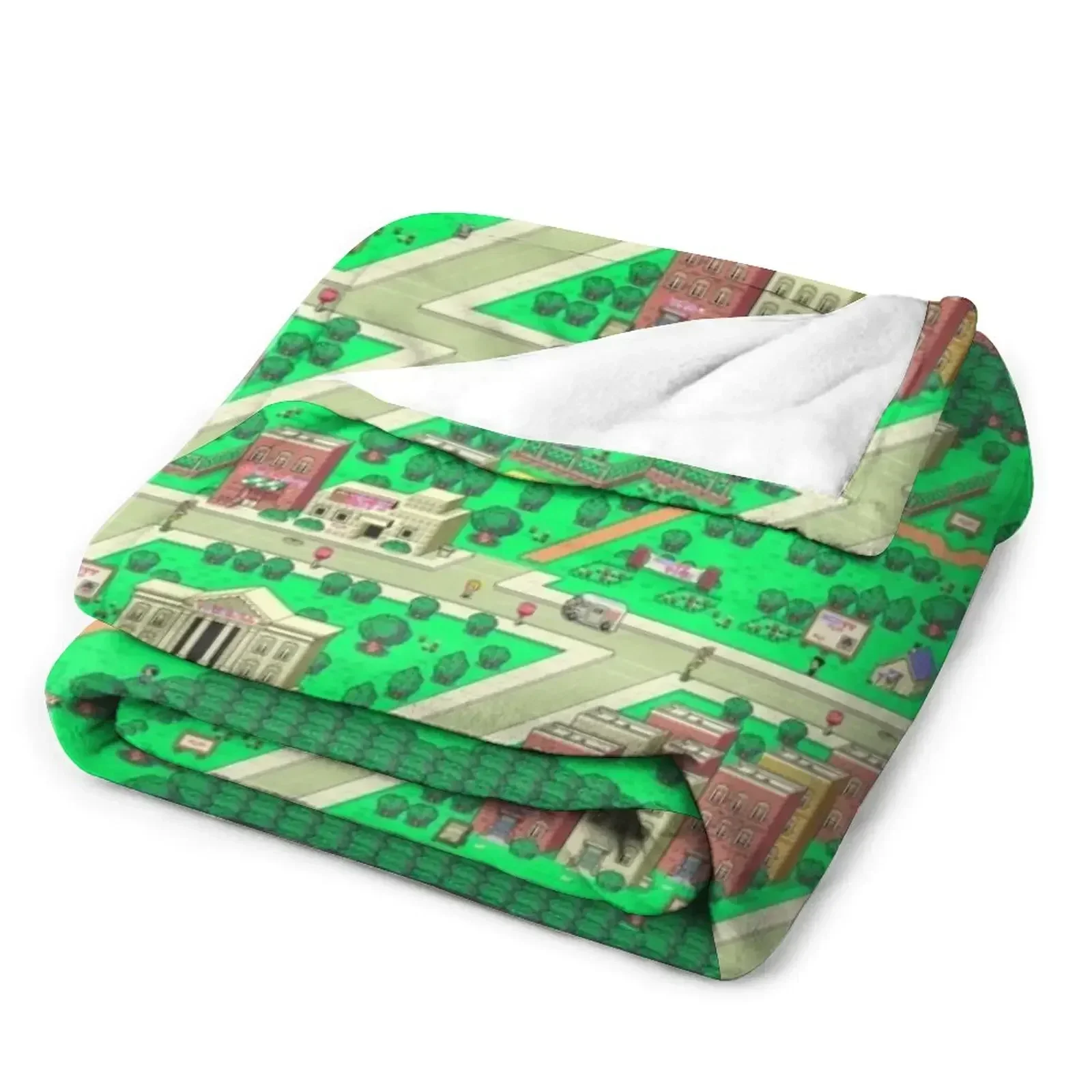 Земляное одеяло с картой Onett модное мягкое клетчатое теплое зимнее одеяла