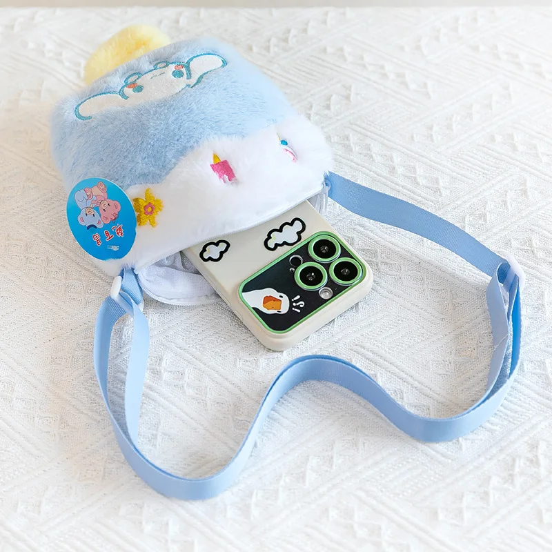 Sanrio Kawaii My Melody Cinnamoroll мороженое зимняя новая Индивидуальная сумка-мессенджер для