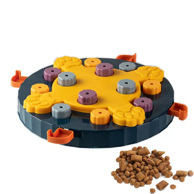

NEW Dog Puzzle Toys Slow Feeder Food Dispenser Interactive Pet Toys For Dog Training Game Improve IQ Non-Slip Bowl Pet Supplies