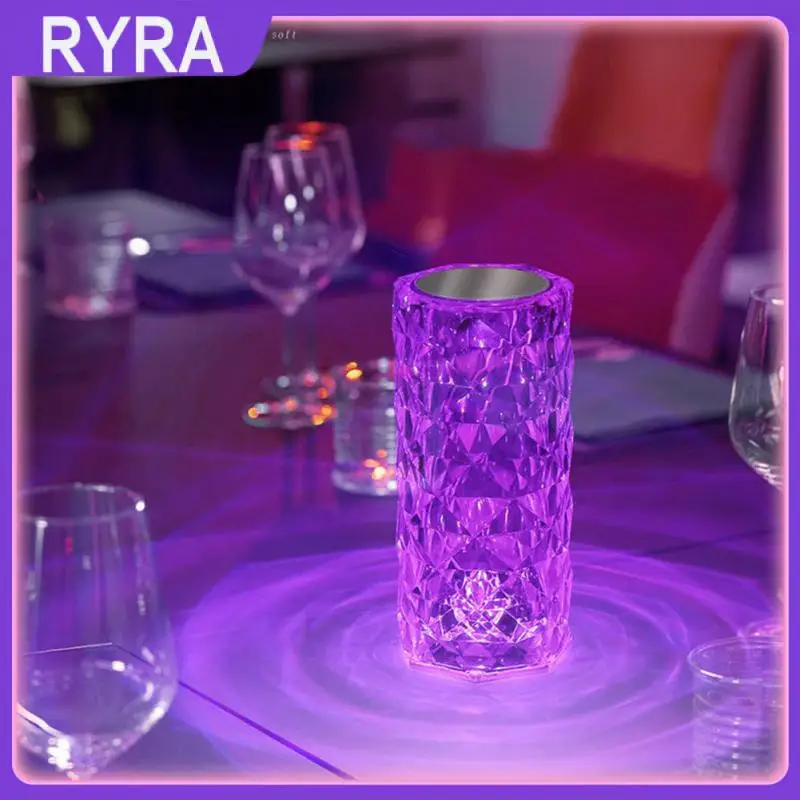 

Лампа для гостиной, спальни, гостиницы, Usb сенсорный ночник, лампа-Луна, настольная лампа, украшение для игровой комнаты, ночник, светодиодный прикроватный светильник