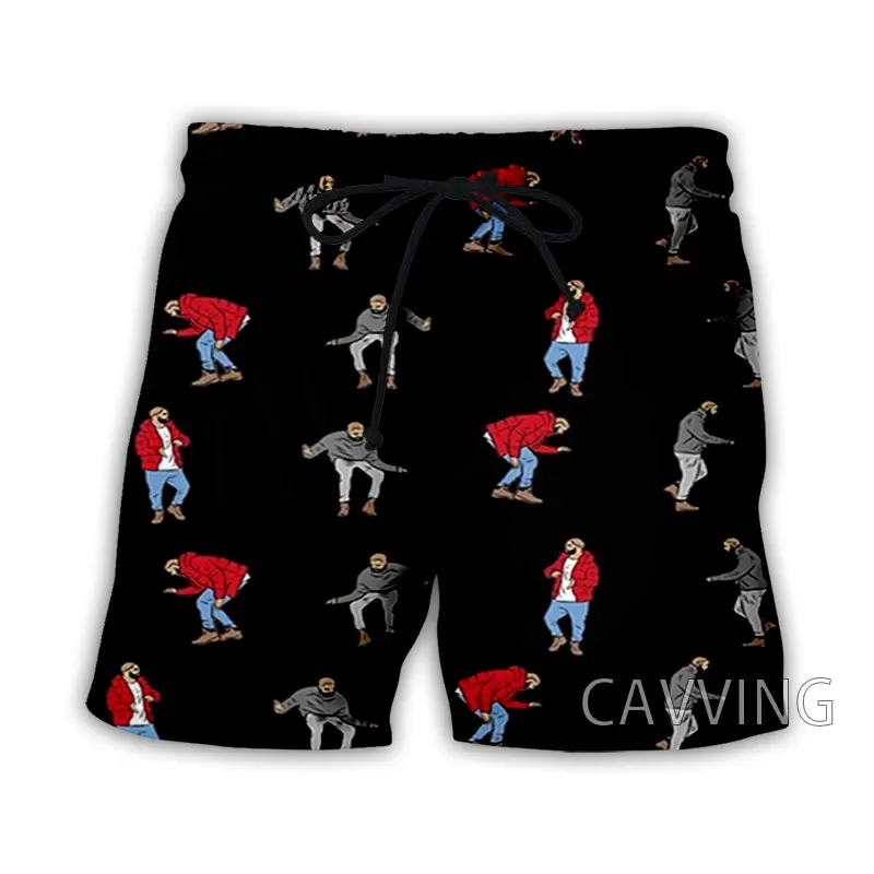

CAVVING 3D Printed Rapper Drake Summer Beach Shorts Streetwear Quick Dry Casual Shorts Sweat Shorts for Women/men K01