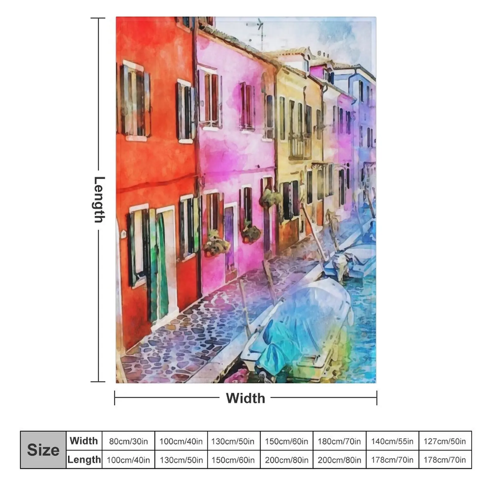 Одеяло для кемпинга Burano Италия