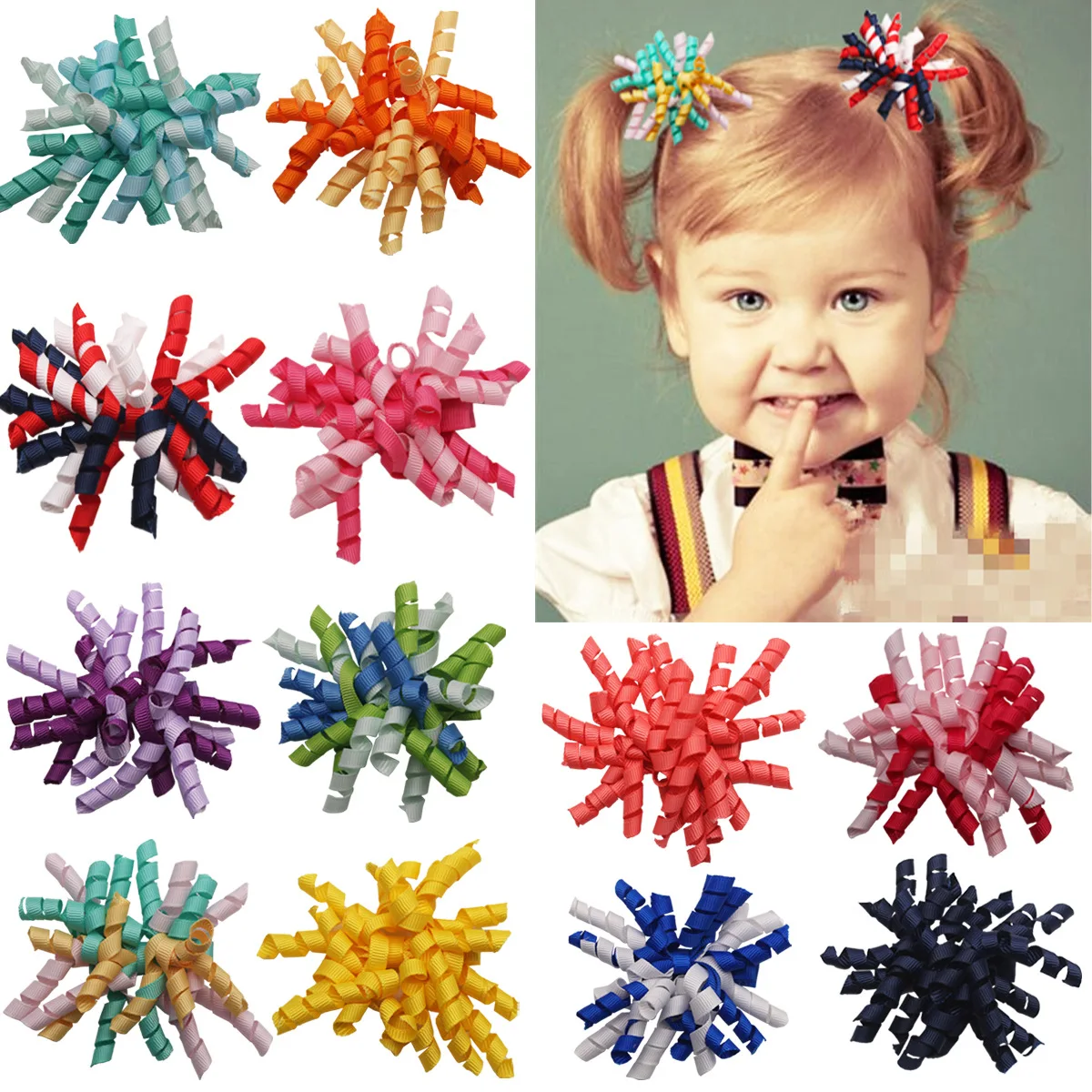 Ful Tassels Infant Headwear Hair Rope Birthday Gifts Photo Props