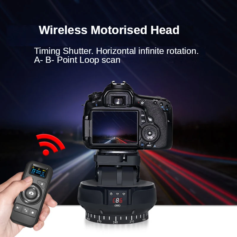 Купи M-REMOTE YT-1200 Intelligent remote control electric Rotating head camera phone 360 degrees live with panoramic photographs за 3,545 рублей в магазине AliExpress