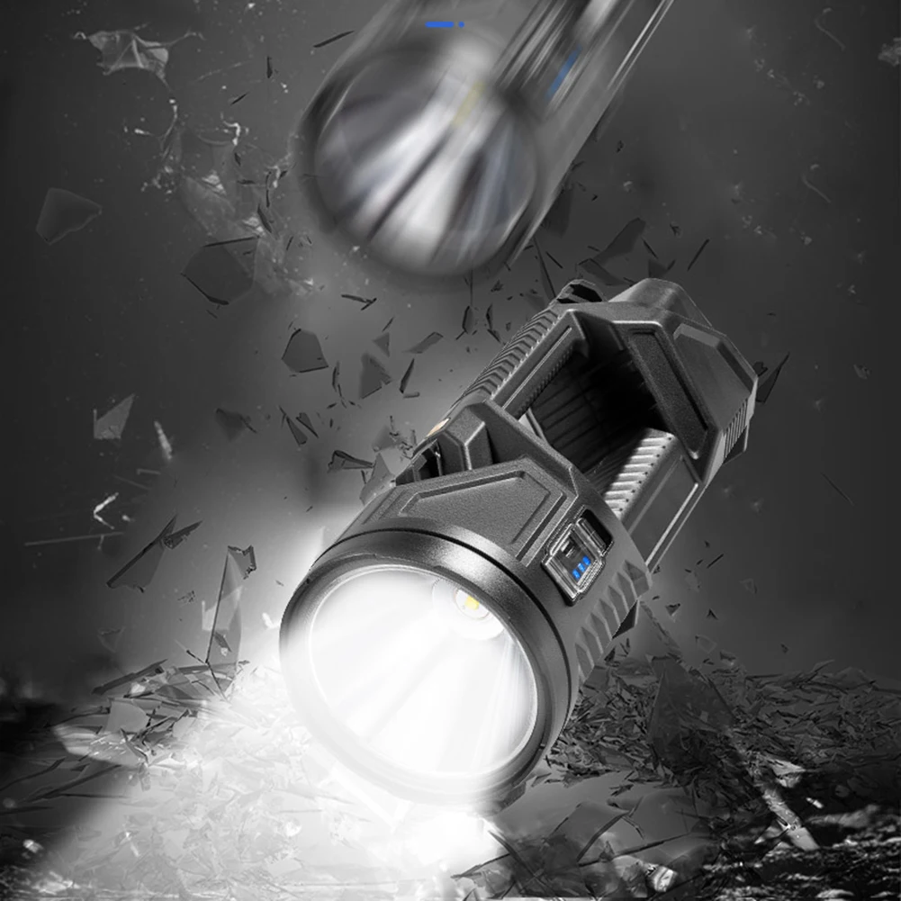 

Светодиодный аварийный фонарь, водонепроницаемый светильник большой емкости с аккумулятором, для кемпинга, регулируемый Рабочий светильн...