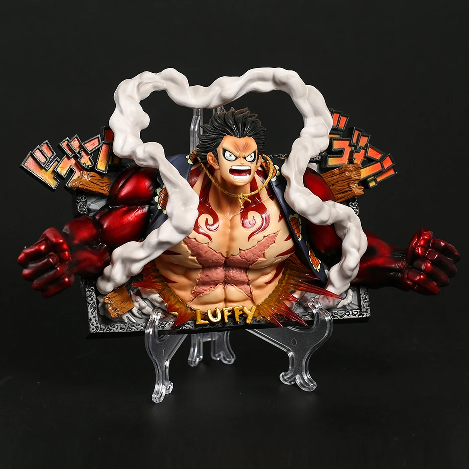 

One Piece Monkey D Luffy Gear Fourth 3D Photo Frame Collectible Figure Model Statue Decoration Toy