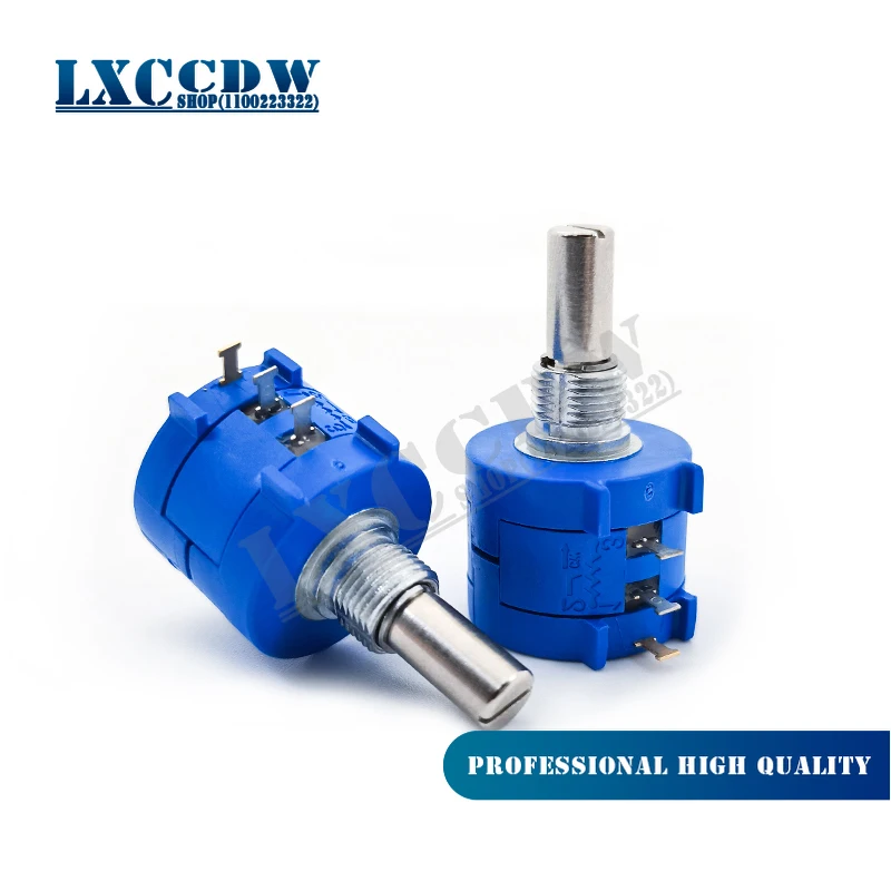 

1pcs 3590S 1K 2K 5K 10K 20K 50K 100K ohm Precision Potentiometer Adjustable Resistor 3590 102 103 502 103 203 503 104