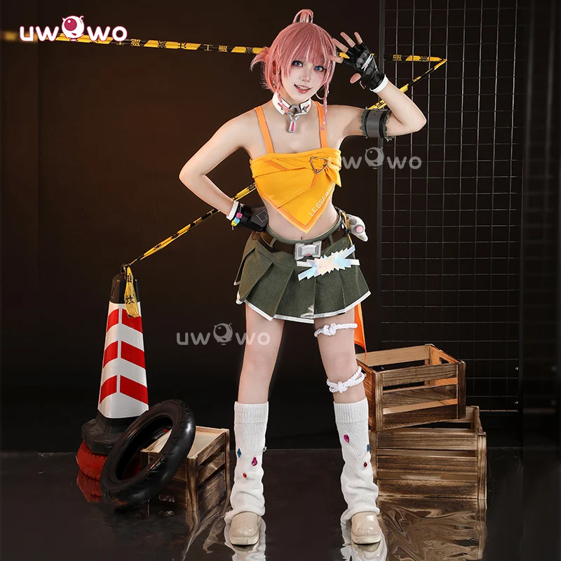 Фото Серия UWOWO Collab: Игра для косплея Mercy Overwatchh 2 x LEs SSERAFIMm Fearlesss Mercy Косплей Костюм XS-XXL Костюм на Хэллоуин №1
