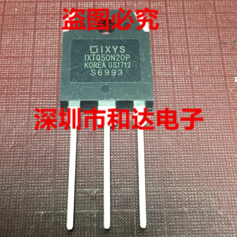 

5 шт.-10 шт., IXTQ50N20P TO-3P 200 в 50A, в наличии, новые и оригинальные