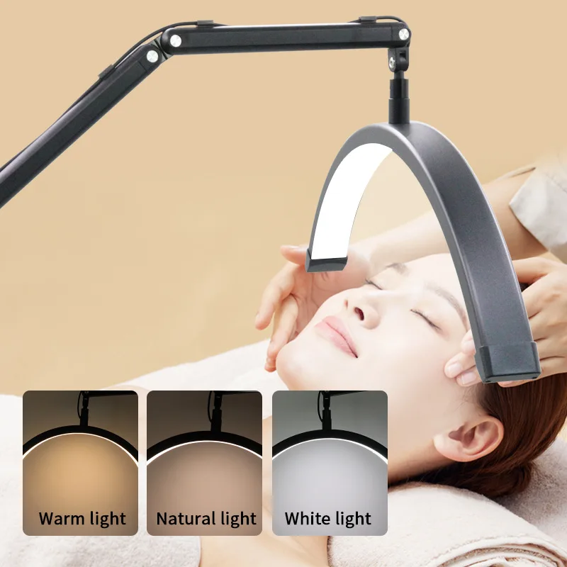 Напольный кольцевой светильник IWP для макияжа и стрима