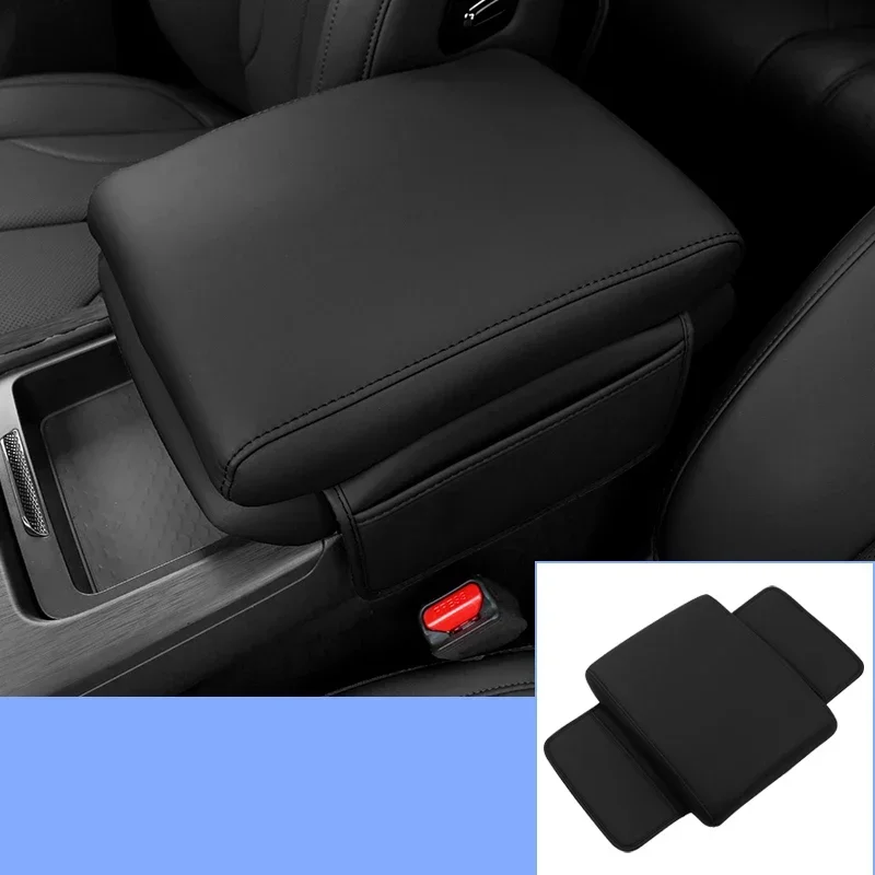 Накладка на подлокотник центральной консоли для Great Wall GWM Haval H9 MKII 2024 2025, кожаная подушка подлокотника с защитой от царапин