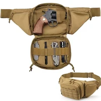 tactical gun waist bag holster chest military combat camping sport hunting athletic shoulder sling gun holster bag