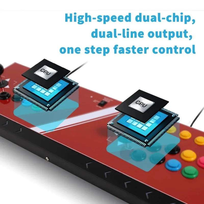 Игровая консоль для 2 игроков аркадный джойстик боевая палка NEOGEO Mini/PC/PS Classic/Switch/PS3