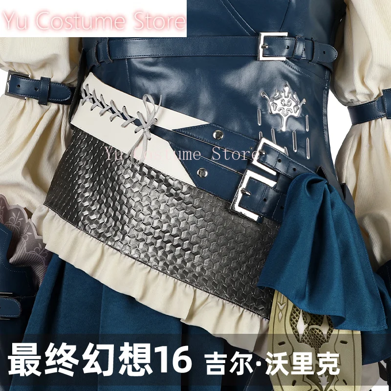 Yu Костюм Ff16 Джилл Уоррик Косплей Cos Game Аниме Вечеринка Униформа Хэллоуин Играть