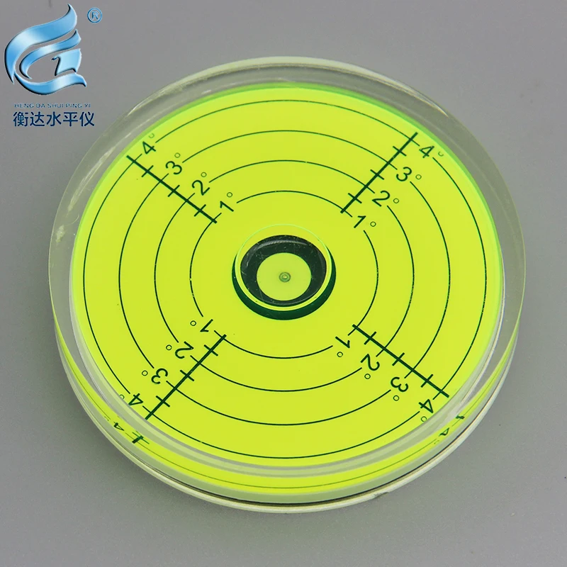 

Vientiane level plastic level bubble super large circular level bead meter testing instrument special level bubble