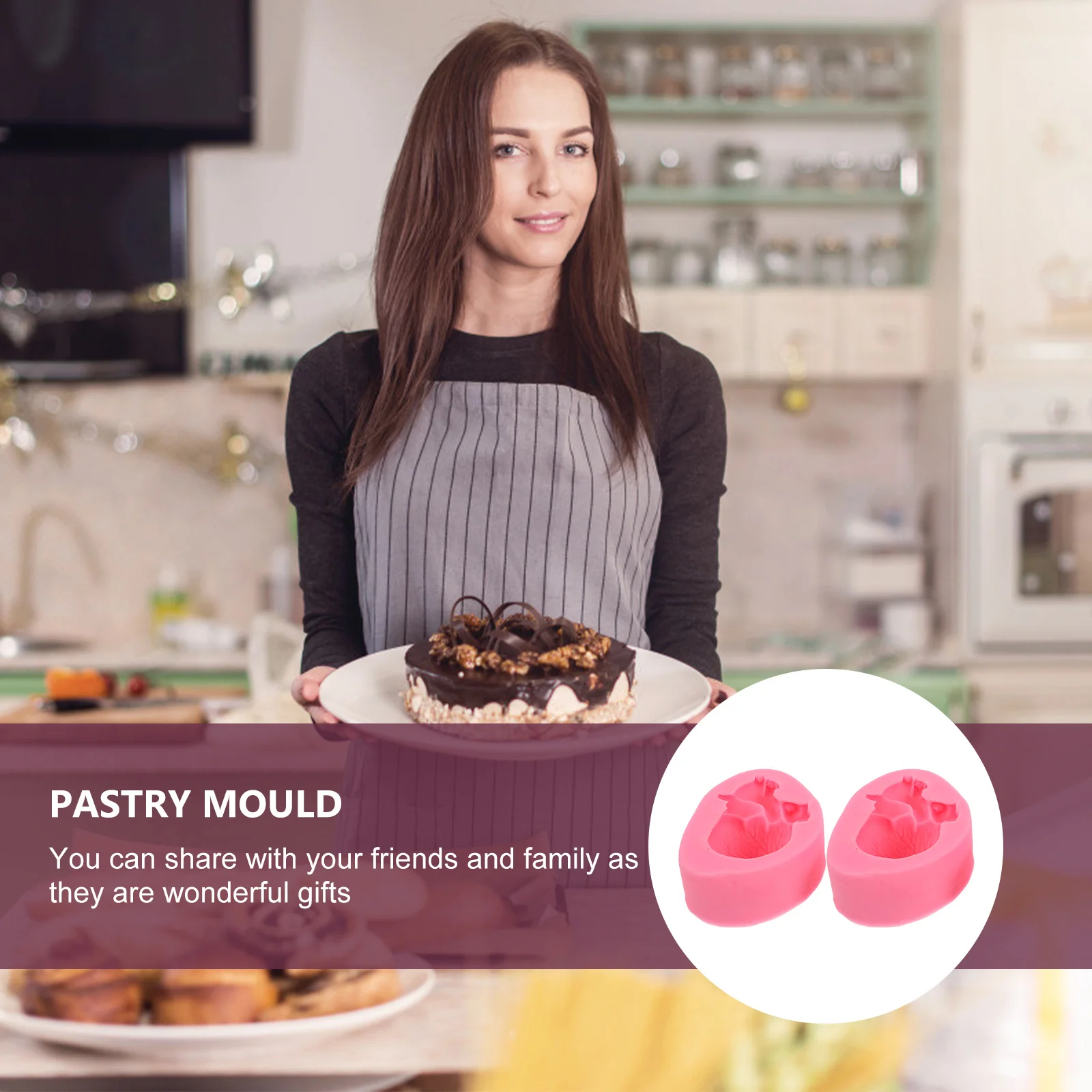 2 шт. силиконовая форма для торта Хэллоуин Декор реквизит выпечки помадка