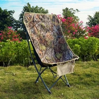 free shipping relax camping moon chair foldable portable ultralight beach chair camping fishing cadeira de praia outdoor items