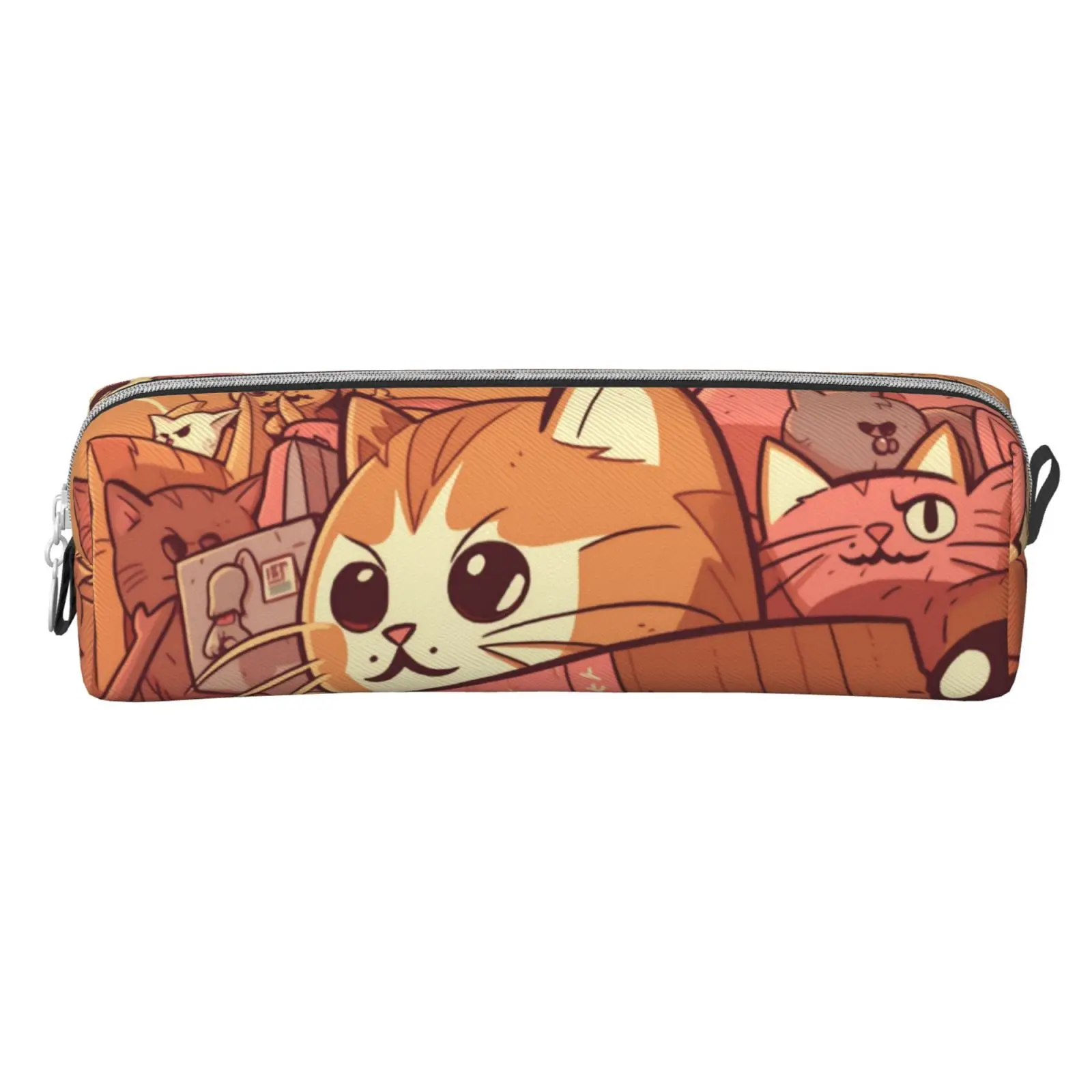 

Pencil Case for Kids Boys Anime Cute leather pencil case Student Pen Pouch Coin Pouch Cosmetic Bag Office Stationery Organizer