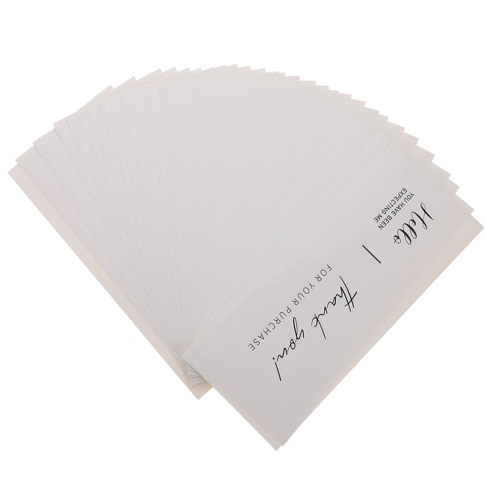 

50pcs Adhesive Sealing Stickers Gift Box Stickers Rectangular Stickers
