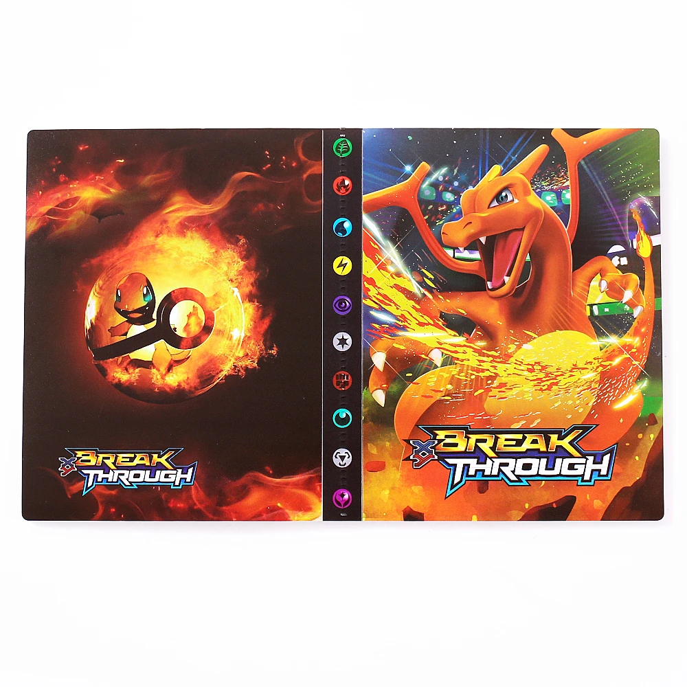 

27 Kinds of Album Pokemon TAKARA TOMY Charizard New Anime 240 Pack Game Cards VMAX GX EX Holder Collection Folder Kids Toy Gift
