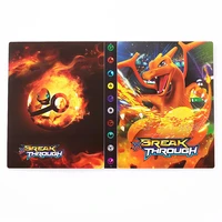 27 kinds of album pokemon takara tomy charizard new anime 240 pack game cards vmax gx ex holder collection folder kids toy gift
