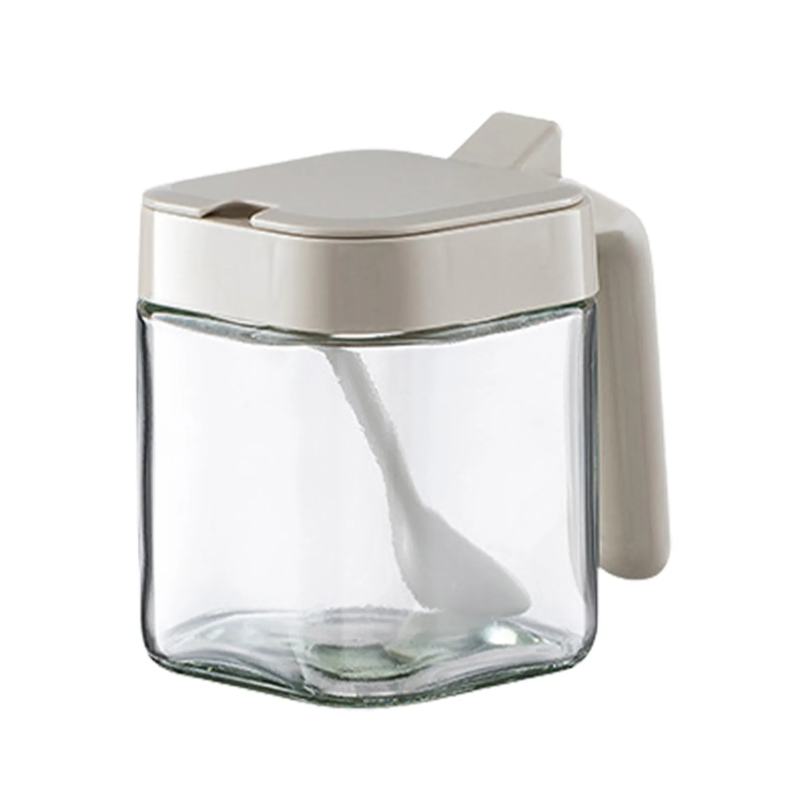 

Kitchen Spice Jars With Spoon Large-capacity Household Condiment Containers For Storing Spice Herbs And Seasoning Powders