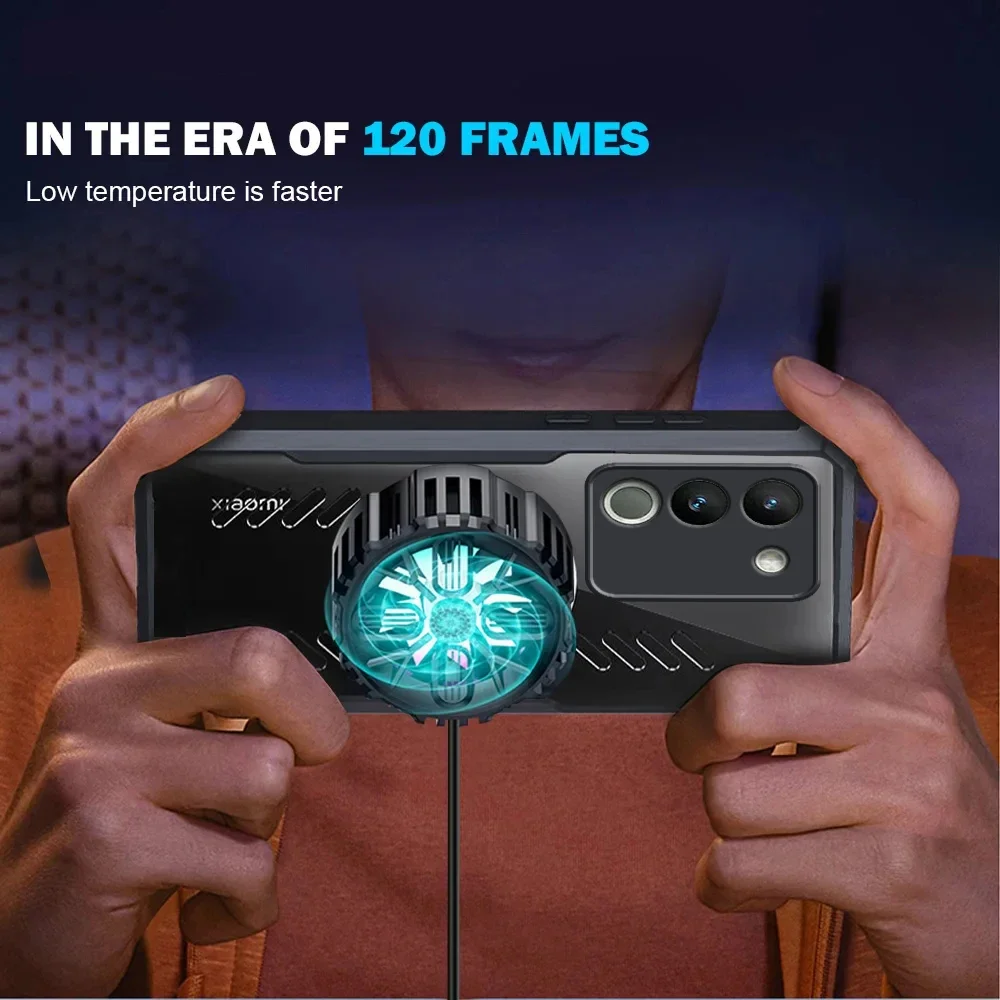 Геймерская модель для VIVO Y73 Y75 Y77 Y78 Y81 Y91 Y93 Y95 Y91C Y91i Y90 Y1s Y100 Y200 Z1 Pro алюминиевая